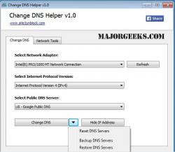 Official Download Mirror for Change DNS Helper
