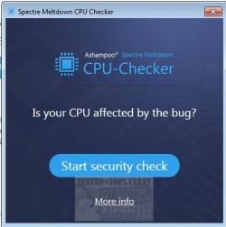 Official Download Mirror for Ashampoo Spectre Meltdown CPU Checker