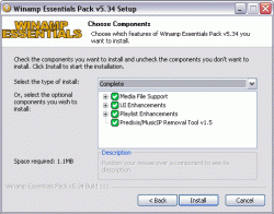Official Download Mirror for Winamp Essentials Pack