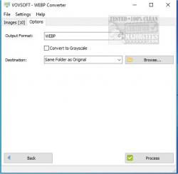 Official Download Mirror for VOVSOFT WEBP Converter