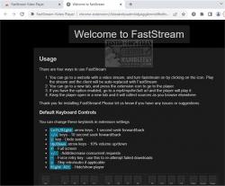 Official Download Mirror for FastStream Video Player for Chrome, Firefox,  Edge, and Waterfox