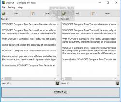 Official Download Mirror for VOVSOFT Compare Two Texts