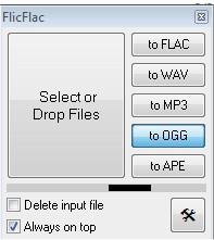 Official Download Mirror for FlicFlac Audio Converter