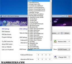 Official Download Mirror for ChrisPC DNS Switch