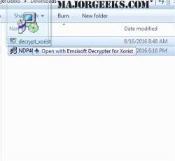 Official Download Mirror for Emsisoft Decrypter for Xorist