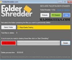 Official Download Mirror for FolderShredder 