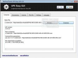 Official Download Mirror for NoVirusThanks UPX Easy GUI