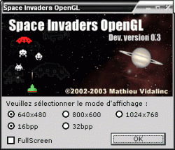 Official Download Mirror for Space Invaders OpenGL