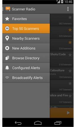 Official Download Mirror for Scanner Radio for Android