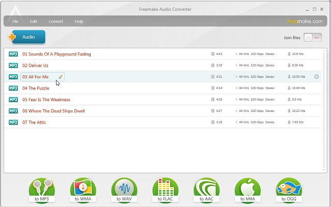 Freemake Audio Converter 1.1.9.9 Crack With Serial Key Free Download 