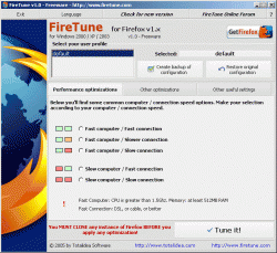 Official Download Mirror for FireTune for Firefox