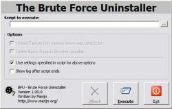 Official Download Mirror for Brute Force Uninstaller (BFU)