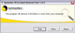 Official Download Mirror for Symantec W32.Esbot Free Removal Tool