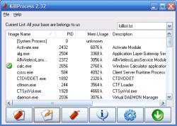 Official Download Mirror for Orange Lamp Software KillProcess
