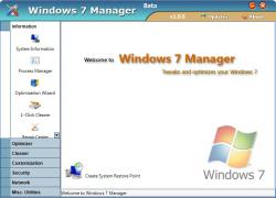أشهر برنامج مدير لنظام ويندوز Windows 7 Manager 4.3.3 أخر اصدار  Index