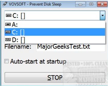 Prevent Disk Sleep Enables Simple Sleep Mode Prevention - MajorGeeks