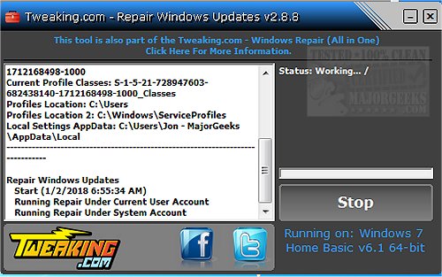 fix windows 7 updates tool