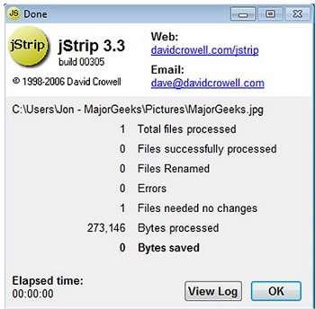 jstrip will keep jpeg image quality intact after size reduction how to reduce jpeg file size