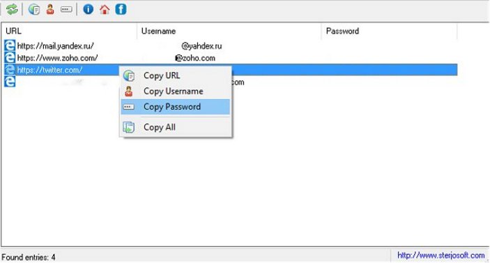 Resultado de imagen de SterJo Browser Passwords"