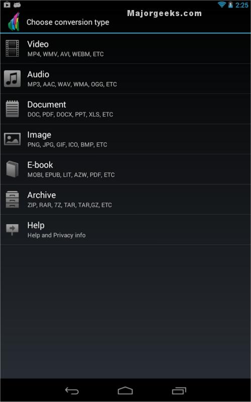 the file convertor android.jpg