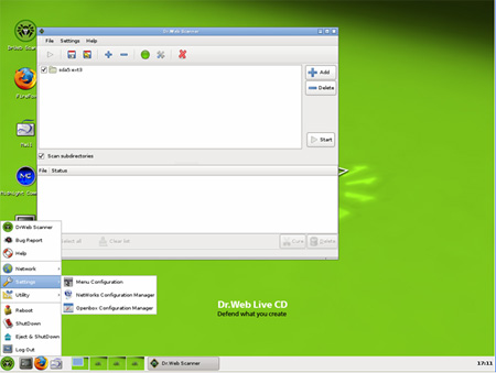 Dr. Web LiveCD 6.0.0 (06/02/2012)