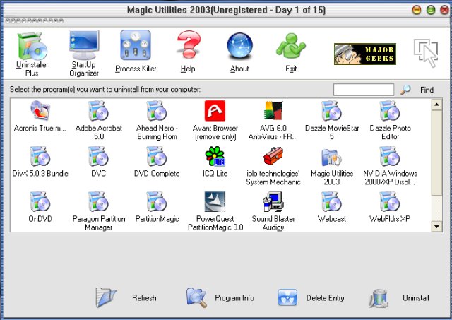 View Large Magic Utilities 2006 4.33 Portable