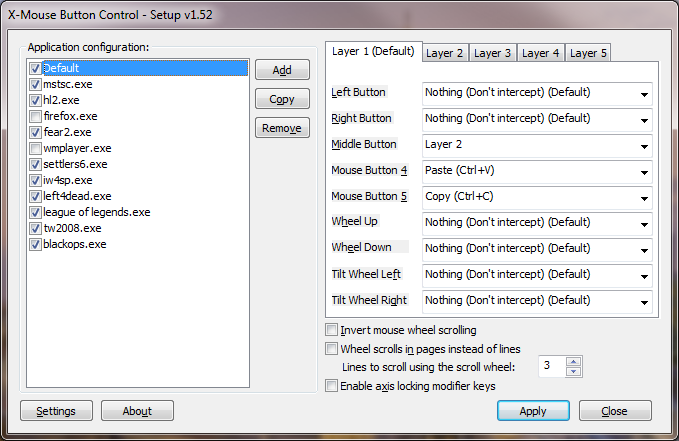 X-Mouse Button Control 2.4