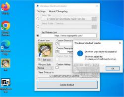 Official Download Mirror for Windows Shortcut Creator