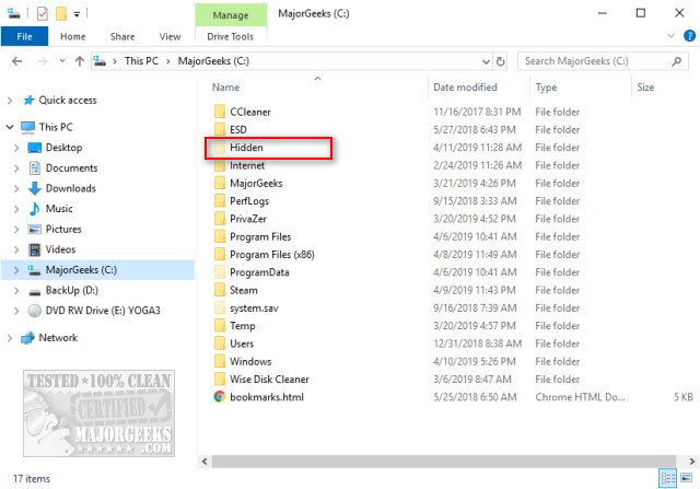 How to Hide Files or Folders Using Command Prompt or PowerShell ...