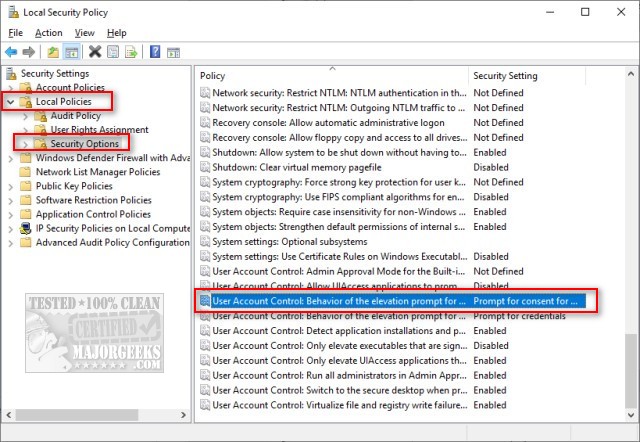 Change User Account Control (UAC) Prompt Behavior for Standard Users in ...
