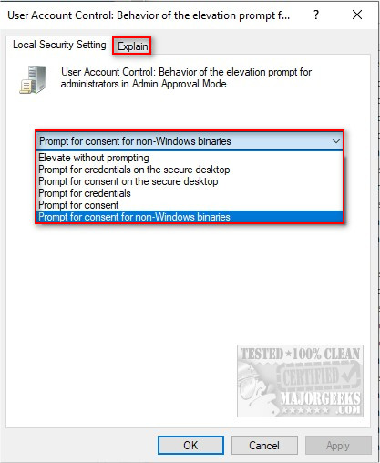 Change User Account Control (UAC) Prompt Behavior for Standard Users in ...