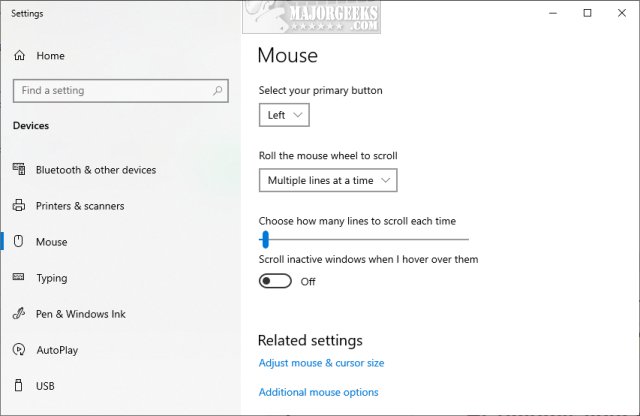 How to slow down the mouse's double-click speed in Windows 10