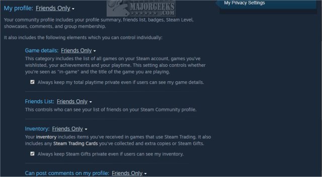 How to Hide Your Steam Game Activity 