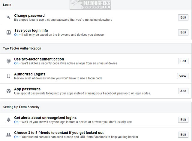 Facebook Security - How To Secure Your Account