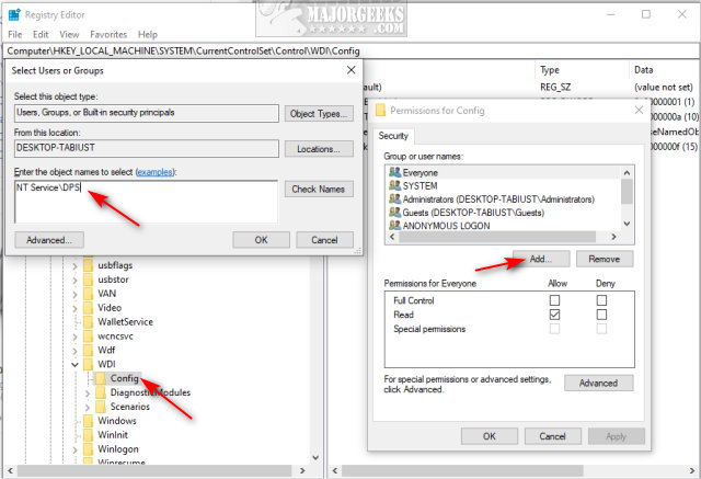 Windows Could Not Start the Diagnostic Policy Service - MajorGeeks