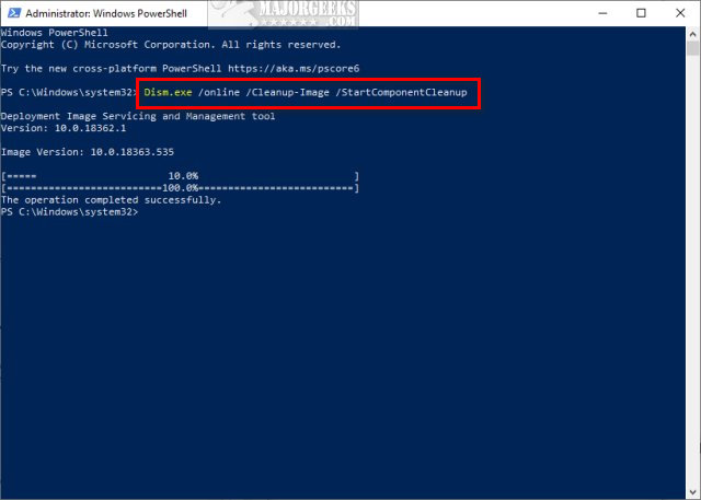Windows Component Store How to Clean Up the WinSxS folder (Component Store) in Windows 10 & 11 ...