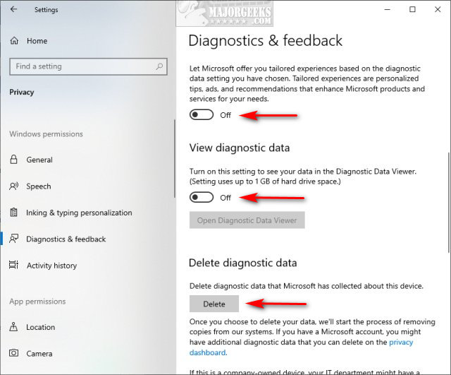 Scroll further down and click the dropdown box where you see Windows should ask for my feedback 