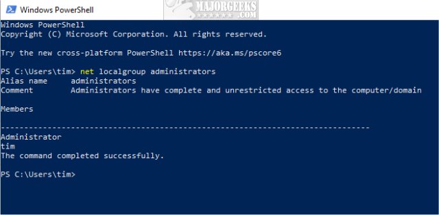 How to Check if User Accounts are Administrator or Standard Users 