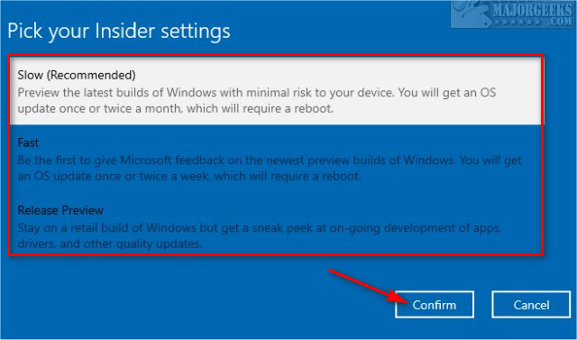 How to Enable or Disable Windows Insider Program in Windows 10 - MajorGeeks