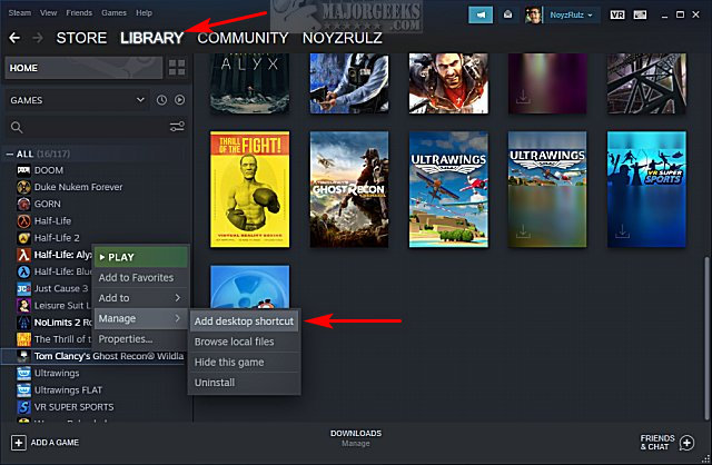 How to Hide or Remove Games from Steam Library