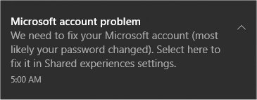 How to Fix Microsoft Account Problem Notification - MajorGeeks