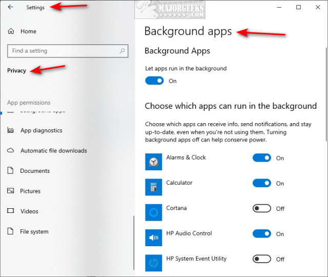 How to Prevent Your Phone App from Running in the Background - MajorGeeks