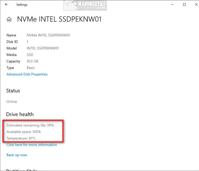 windows 10 check ssd health windows 10 check ssd health