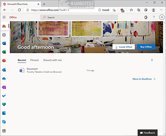 how to set up microsoft office for free