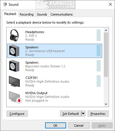kalk journalist abort How to Enable or Disable Loudness Equalization in Windows 7-10 - MajorGeeks