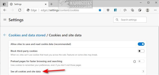 delete cookies in microsoft edge delete cookies in microsoft edge