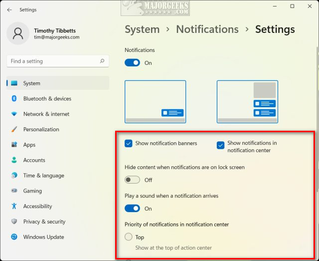 How to Show or Hide Lock Screen Notifications in Windows 10 &amp; 11 