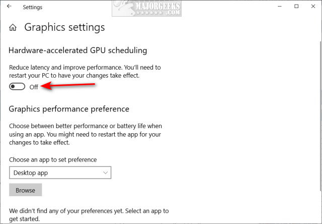 How to Enable or Disable Hardware Accelerated GPU Scheduling in Windows & 11 - MajorGeeks