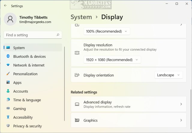 Scroll down to see a list of apps that you can change.