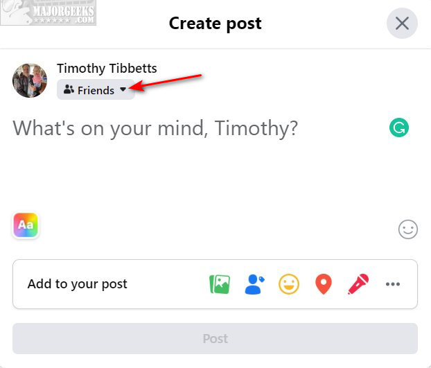 How To Make A Post Shareable On Facebook MajorGeeks